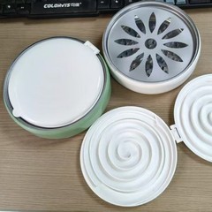 軽量高級耐火クリエイティブ蚊よけ多機能蚊よけボックスセパレーター新しい家庭用鋸歯状ディスク蚊よけボックス付き火傷防止