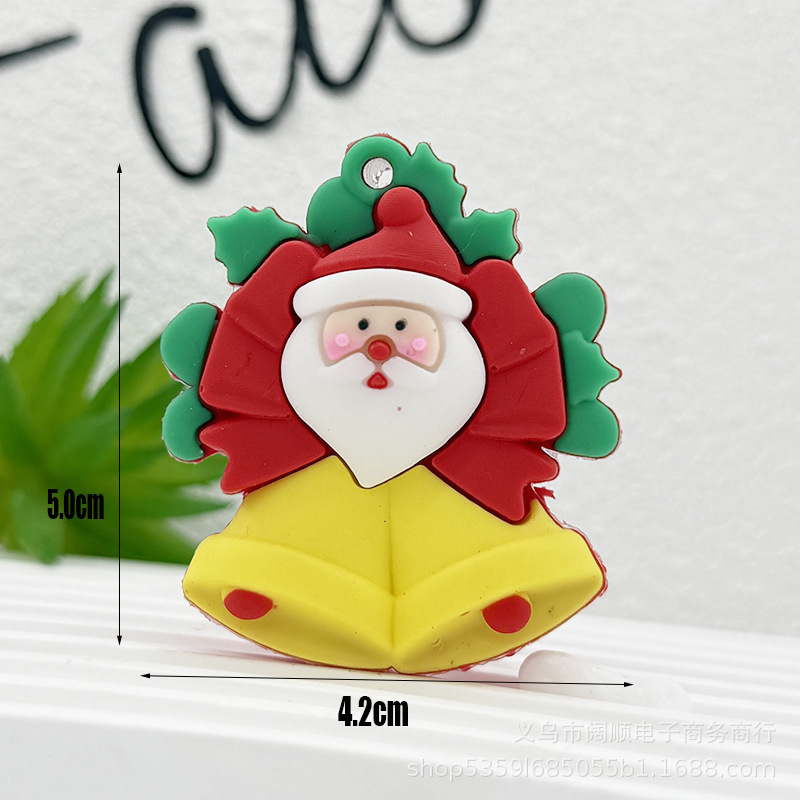 クリスマスキーホルダー人形ペンダントサンタクロースキーホルダー小さなペンダントサンタクロースクリスマスツリーギフト|undefined