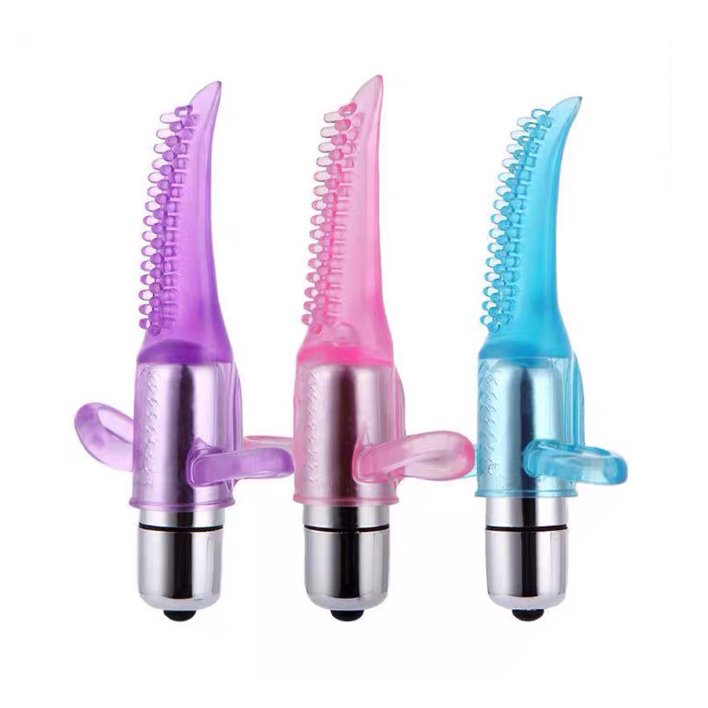 Flirting Master G-Spot Vibrating Ring with Tongue-Style Stimulation, 10 Frequencies, TPE — detail image 11