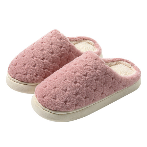 Cotton Slippers for Winter, Cute Women's Indoor Home Heating Couple Heating Cotton Slippers for Men