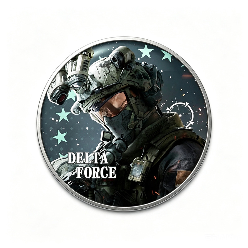 Delta Force badge, pin, merchandise, Weilong, Mai Xiaowen, Red Wolf, student pendant, decorative cartoon Delta Force badge, pin, merchandise, Weilong, Mai Xiaowen, Red Wolf, student pendant, decorative cartoon