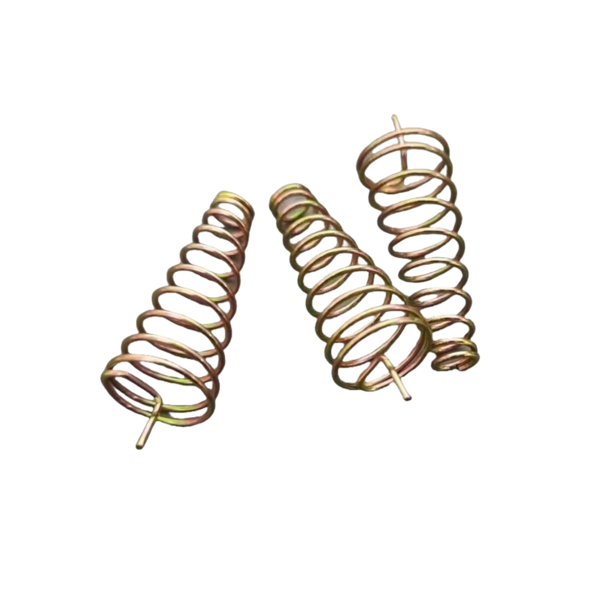 农机播种机穴播器滚筒鸭子嘴专用塔型小弹簧弹簧长45mm+10mm宝塔