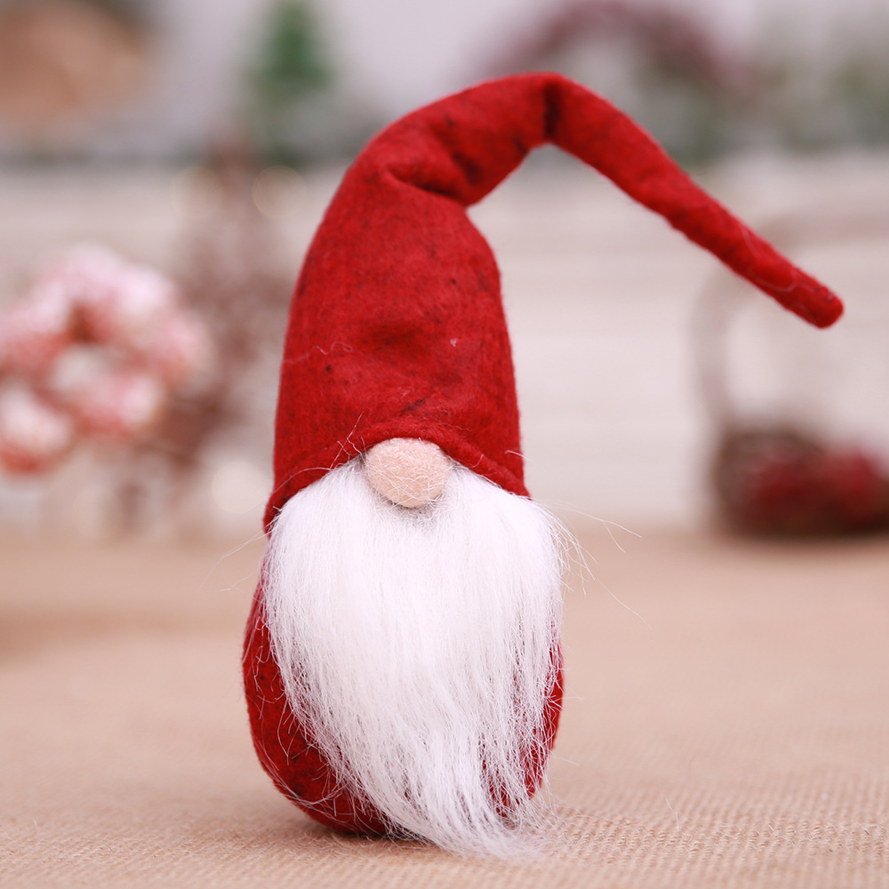 Christmas decorations faceless doll European and American style Old Man doll ornaments children's creative plush toys_voghion.com