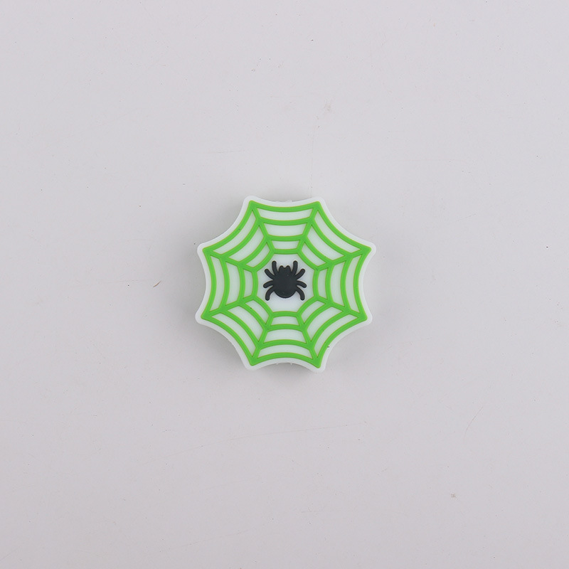 Extraña tela de araña de silicona cuentas creativas bolígrafo DIY accesorios goteo cuentas accesorios de cadena de tetina