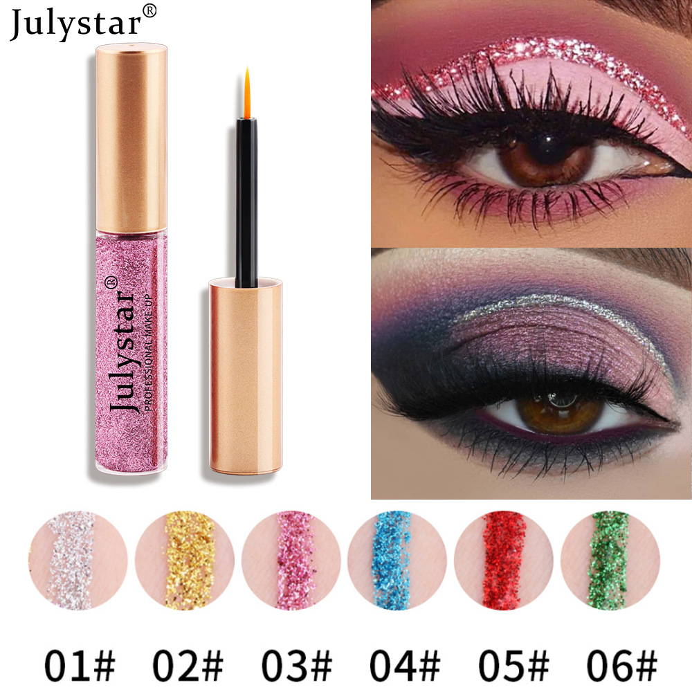 Eyeliner color pearlescent eyeliner waterproof oil proof eye shadow liquid_voghion.com