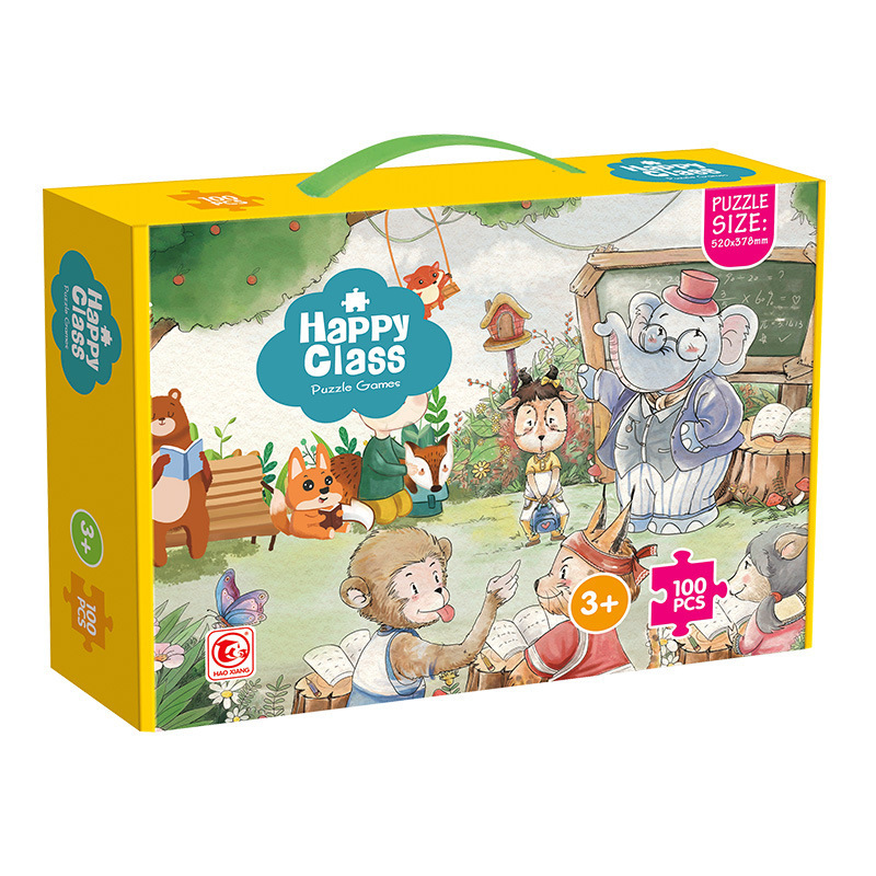 Rompecabezas para niños exportación transfronteriza juguetes de comercio exterior rompecabezas educativo caja de regalo fabricante de regalo de jardín de infantes
