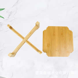 新款木质花瓶收纳架落地式盆栽花瓶置物架家居酒桶瓷器展示架