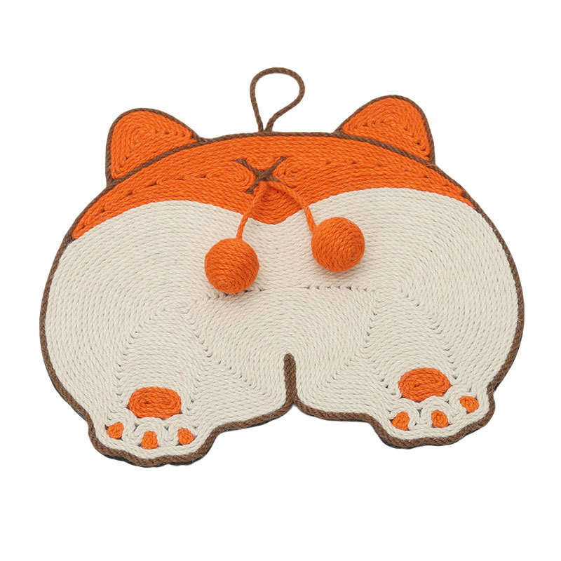 Almohadilla de agarre para gato de sisal Junta de agarre para gato de pared vertical Resistente al agarre, resistente al desgaste, sin astillas, protección del sofá de agarre para gatos, productos para gatos