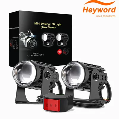 Motorcycle headlights, headlights – Haihuate Mini Small Steel Gun