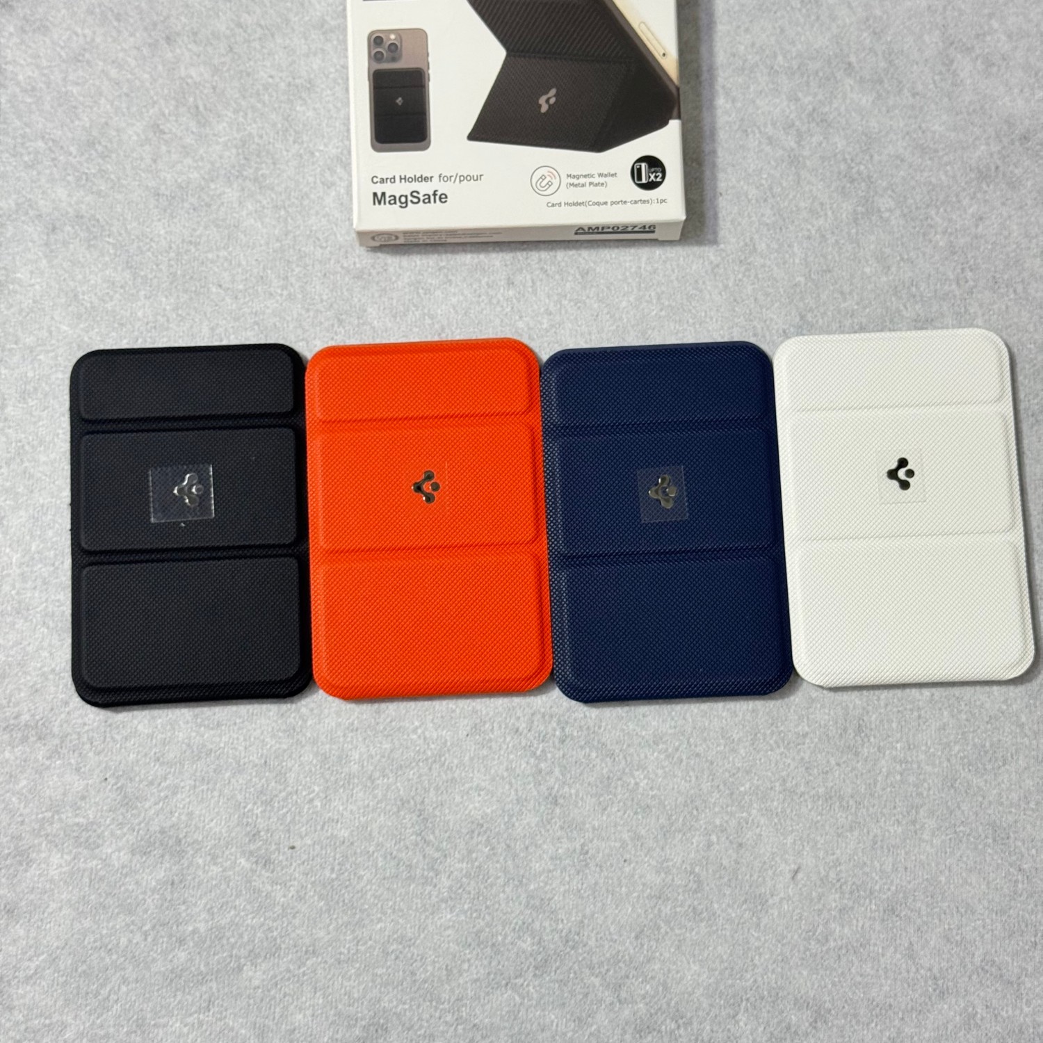 Business Magnetic Card Holder para Magsafe Apple Spigen ID Card Holder Viajes de negocios