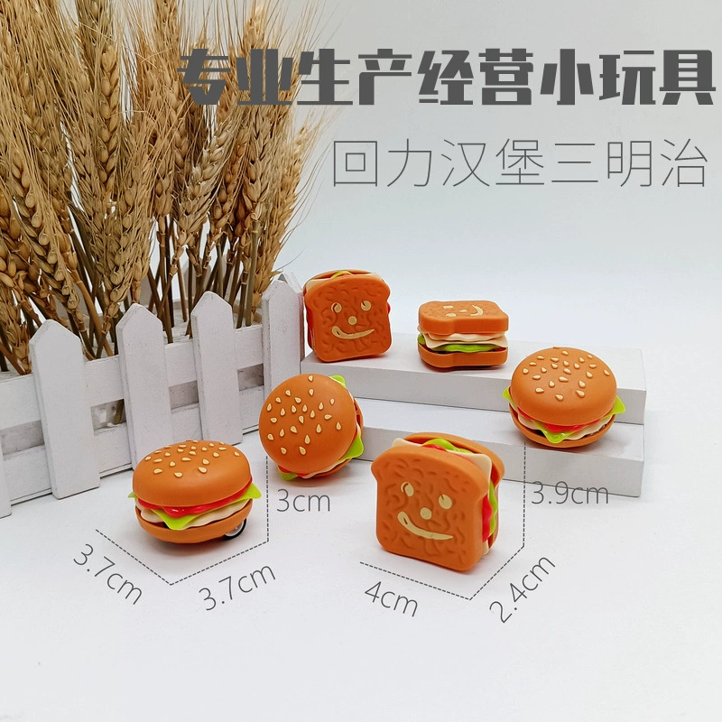 Chenghai Little Toys Factory Creative Simulation Rath Mini Bun Burger Sandwich может быть упакован в 5.5