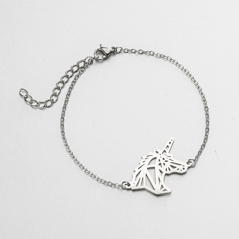 Stainless Steel Fashion Plating Animal No Inlaid Bracelets display picture 3