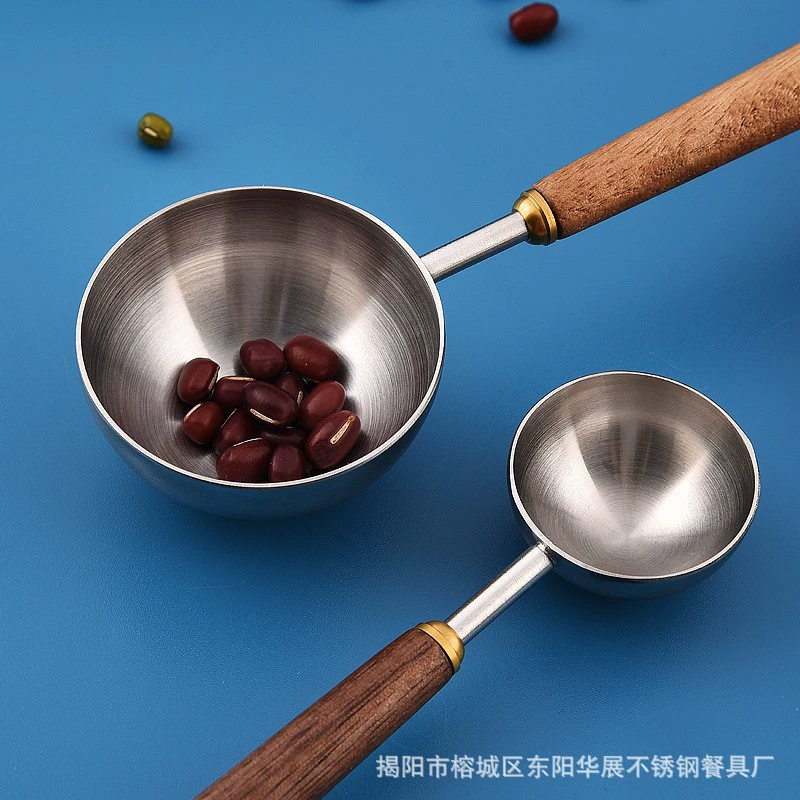 Нержавеющая сталь мерный cup, мерная ложка для кофе, без границ торговли