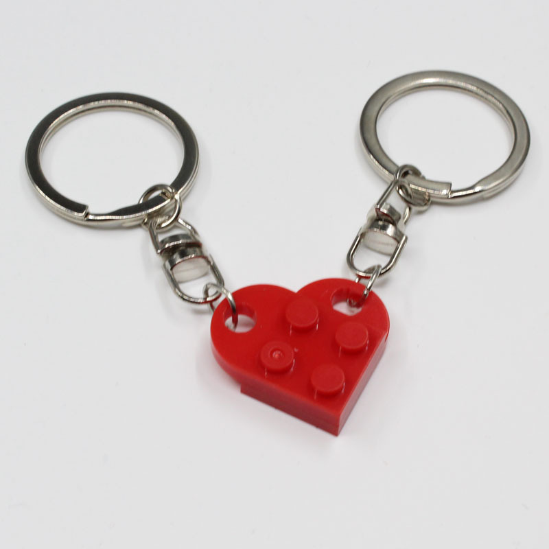 Cute Heart Shape Alloy Unisex Bag Pendant Keychain 1 Piece display picture 5