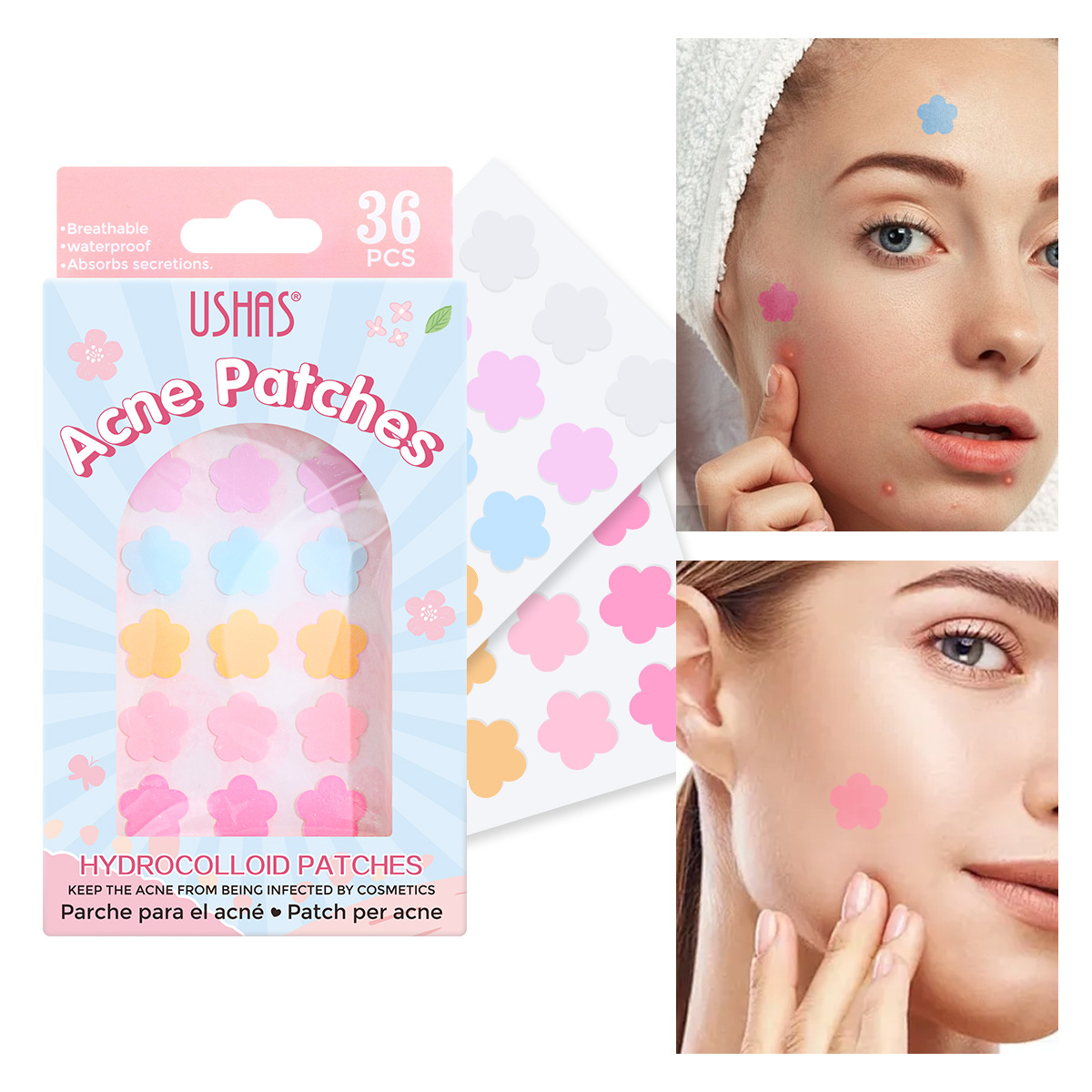 USHAS Transfronterizo Pequeño Acné Paste Concelador Invisible Día y Noche HA554