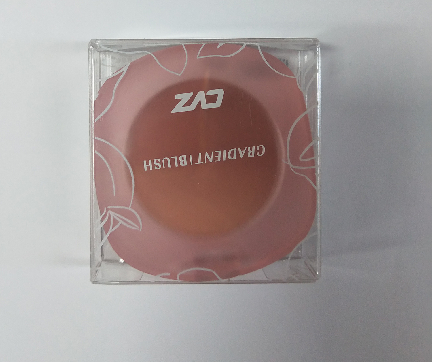 CVZ three-color gradient blush Contouring palette: Dirty tea pink, not prone to flaking, warm blush, natural nude blush undefined