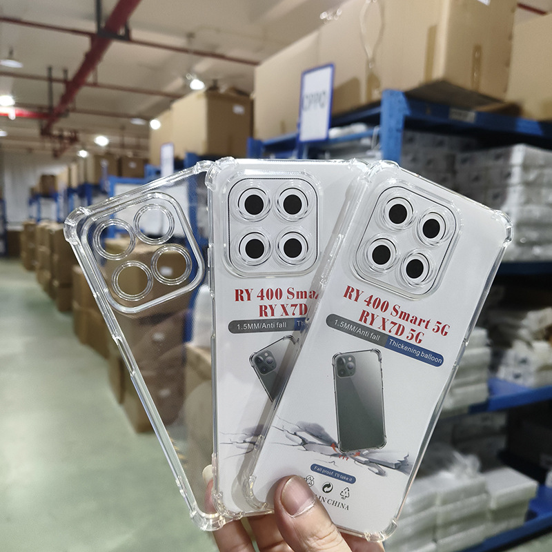 Suitable for Huawei Honor 400 Smart Honor300 Power Four-Corner Anti-Fall Transparent Mobile Phone Case Protective Cover