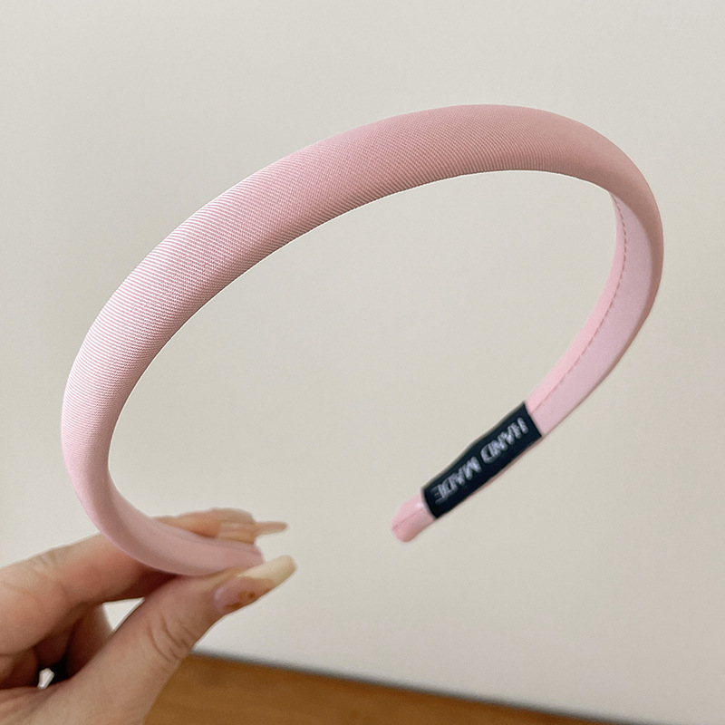 Diadema superior de cráneo alto para mujer que sale diadema de temperamento de todo fósforo paquete de cabello de Merad lavado de cara de sentido avanzado horquilla de cabello prensado tocado