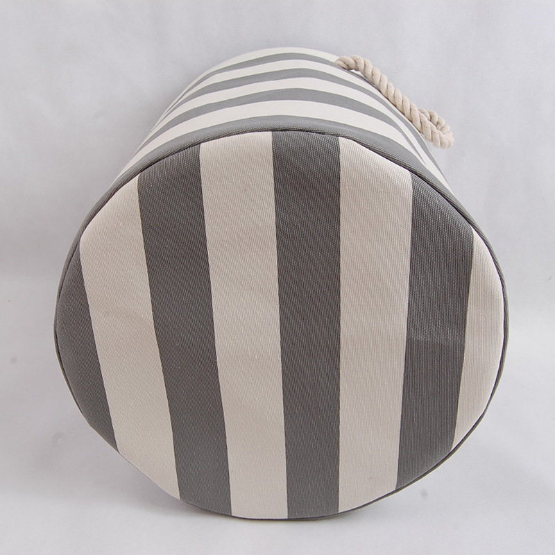 家用玩具杂物整理收纳篓 帆布防尘防水收纳筐脏衣收纳篮厂家供应