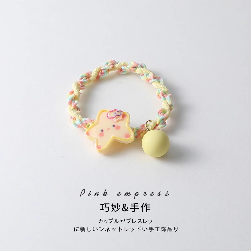Dulces lindas estrellas clips de cabello elásticos duraderos no lastimar tocado de cabello frente clips de frangeo joyas para niños