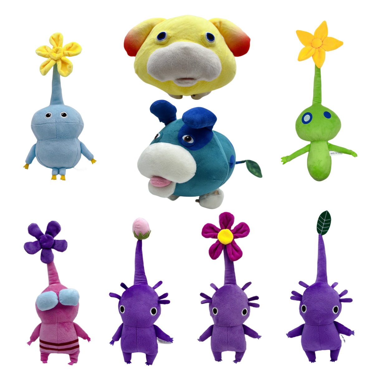 Cross-Border New Product Ice Pikmin Plush Pikmin 4 Series Peripheral Cute Plush Toy Dolls