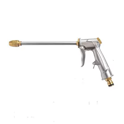tools antifreeze hose — High pressure car wash water gun - single-all-copper-water-gun-silver-full-copper-spear