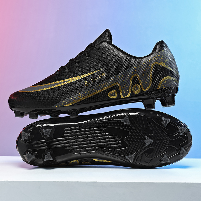 Nuevos zapatos de fútbol transfronterizos para adultos, zapatos deportivos para hombres y mujeres, zapatos de entrenamiento de clavos TF, clavos AG al por mayor