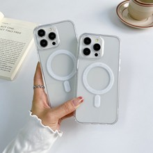 适用iPhone17PROMAX手机壳透明磁吸壳iPhone 17pro全包防摔保护套