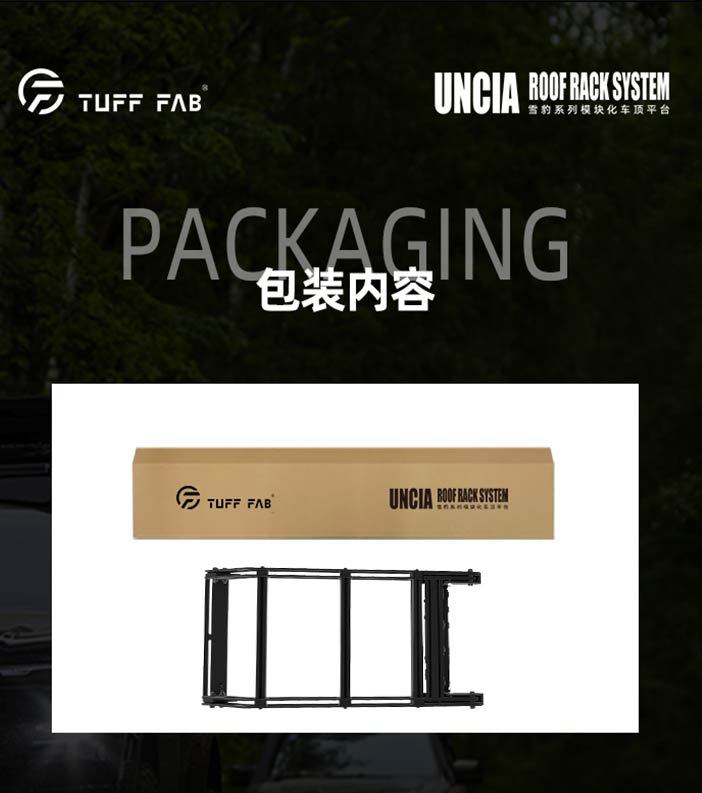 Suitable for equation Leopard 5 Snow Leopard roof platform luggage rack trunk ladder side hanging board off-road outdoor modification