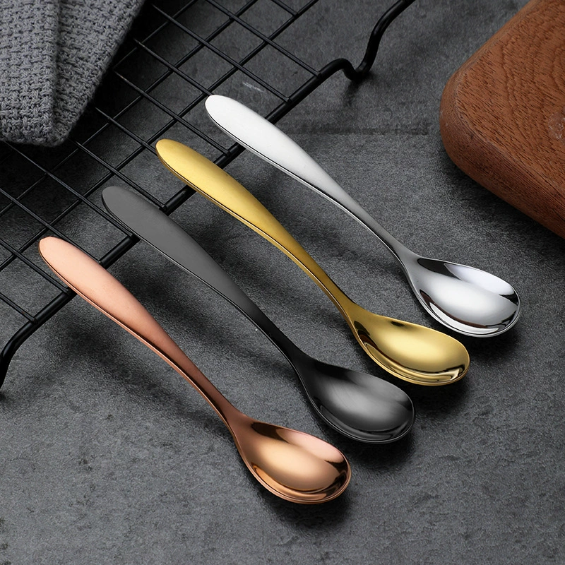 Daoqi 304 нержавеющая сталь Приправа ложка Десерт Мороженое кофейная ложка Бытовая Коммерческая Кухня Кулинария оптом