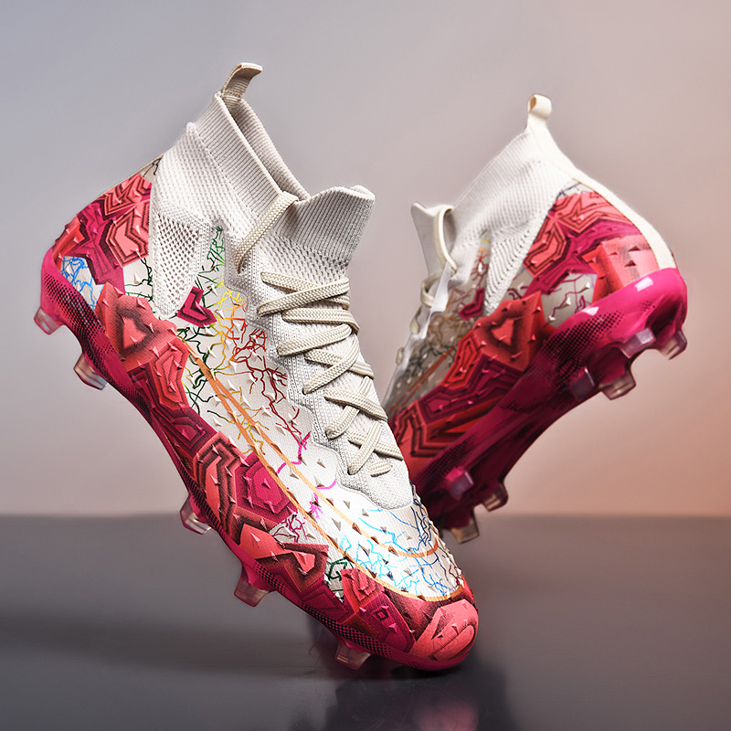 Mbappé Cr7 Assassin 6 Children's Soccer Shoes for Boys, Students, Long Spikes Ag, Tf Adult Training Shoes for Men and Women Mbappé Cr7 Assassin 6 Children's Soccer Shoes for Boys, Students, Long Spikes Ag, Tf Adult Training Shoes for Men and Women