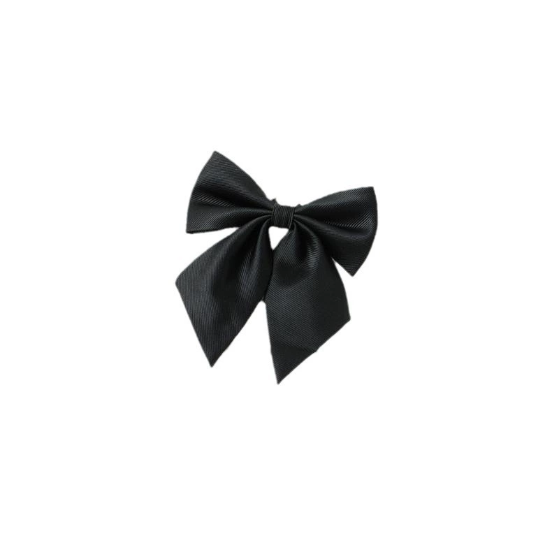 Burgundy Japanese bow tie with bow, uniform for elementary school students
