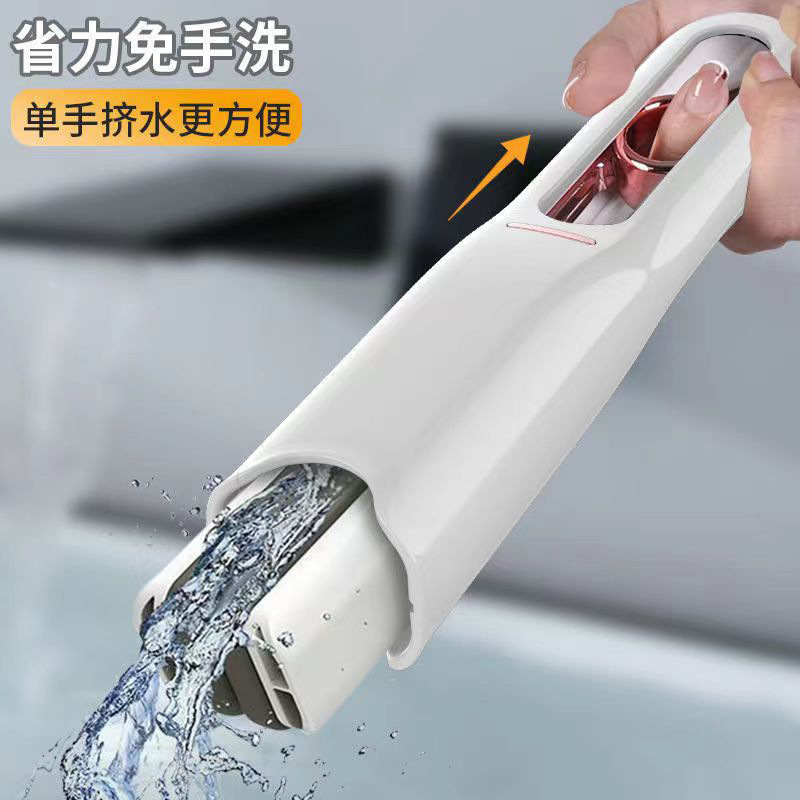 小型モップスポンジは水を吸収します、家庭用デスクトップハンドヘルド手洗い不要の怠惰なテーブルワイピングアーティファクトキッチン脱脂カウンタートップ軽量|undefined
