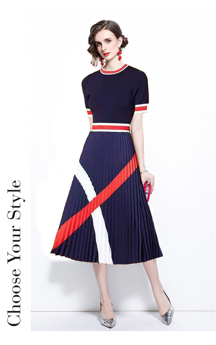 Breathable Knitted Dress Image 6