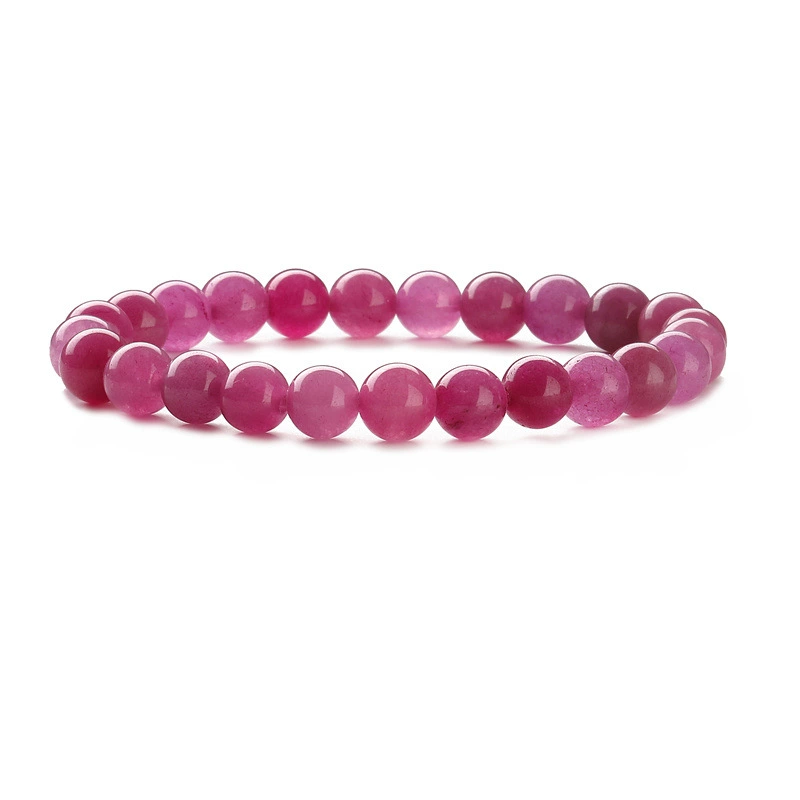 Agate бусирован bracelet? - need translation: Агатовая бусы браслет, 8 мм круглые бусины, европейский стиль, легковесный оптовый аксессуар