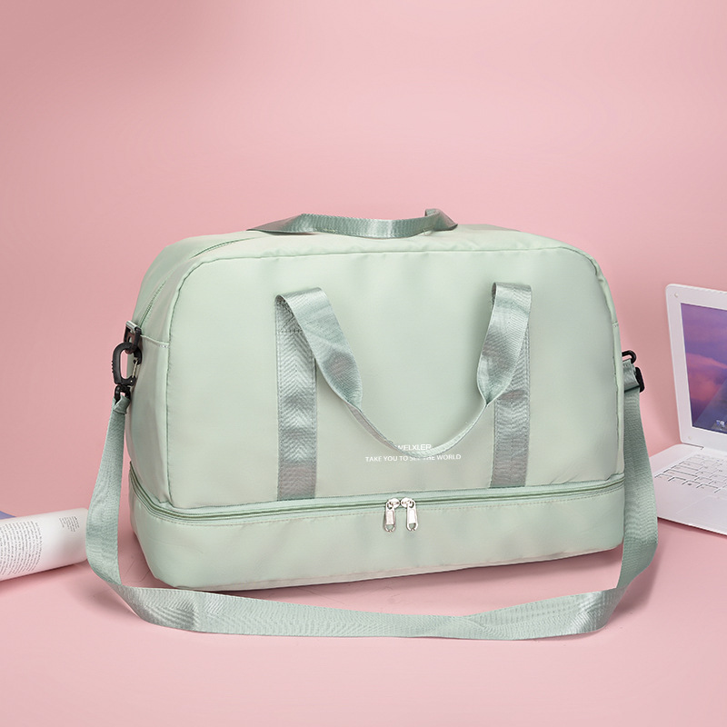 Nouveau sac de voyage décontracté et minimaliste pour femme, sac à main léger, sac de voyage sur courte distance, sac de sport et de fitness de grande capacité_voghion.com