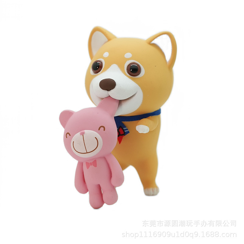 工場で樹脂ブラインドボックスの人形工芸品を作っています。|undefined