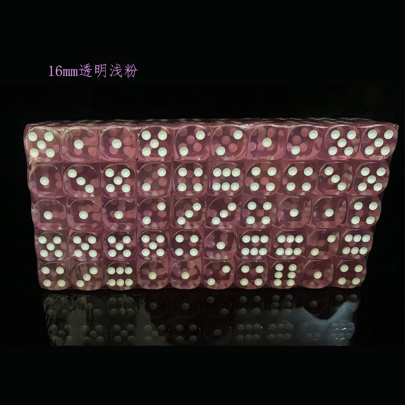 16mm 둥근 투명한 분말