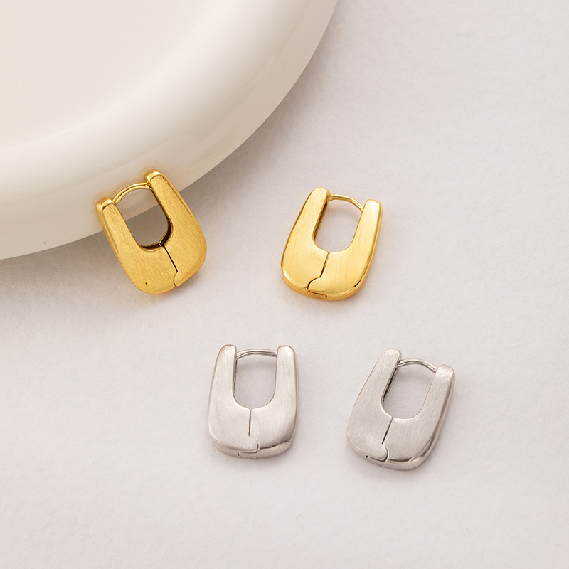 Fashionable geometric square matte elegant universal sophisticated…