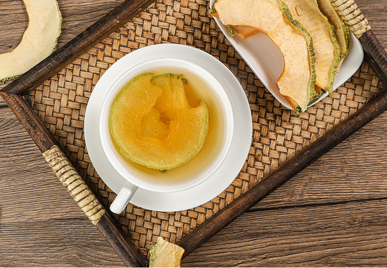 Dried Hami Melon Slices Hamigua 500g Xinjiang Fruit Tea Snack Dried Fruit Chips Sugar Free details