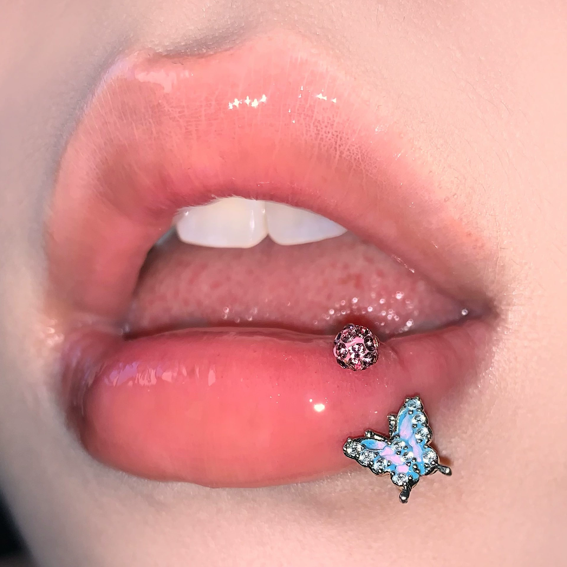 Lip piercing, jewelry, gradient, wholesale