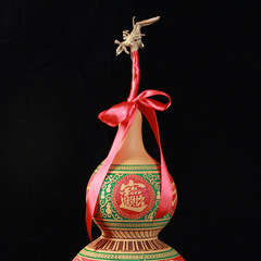 Danting Recommended Four Seasons Peace Knot-Headed Natural Gourd Home Living Room Ornament