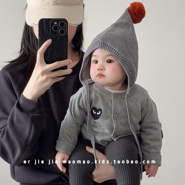 Children's winter knitted hat for men and women girl's