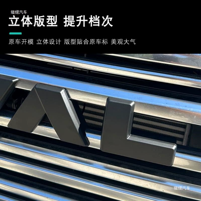 second-generation Haval H9 with blackened front: Car logo