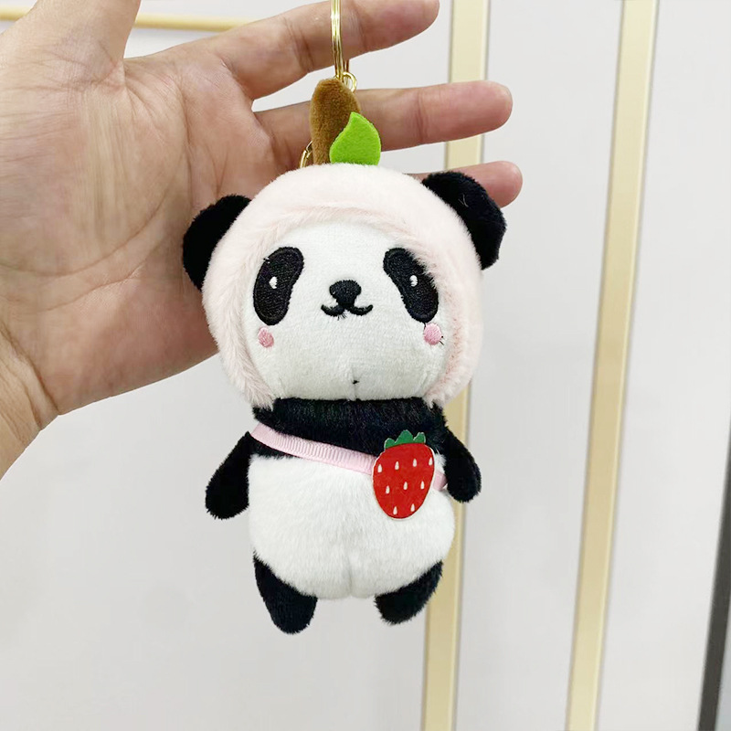 Colgante de felpa sanliou yugui perro llavero accesorios muñeca coolomi muñeca regalo juguete