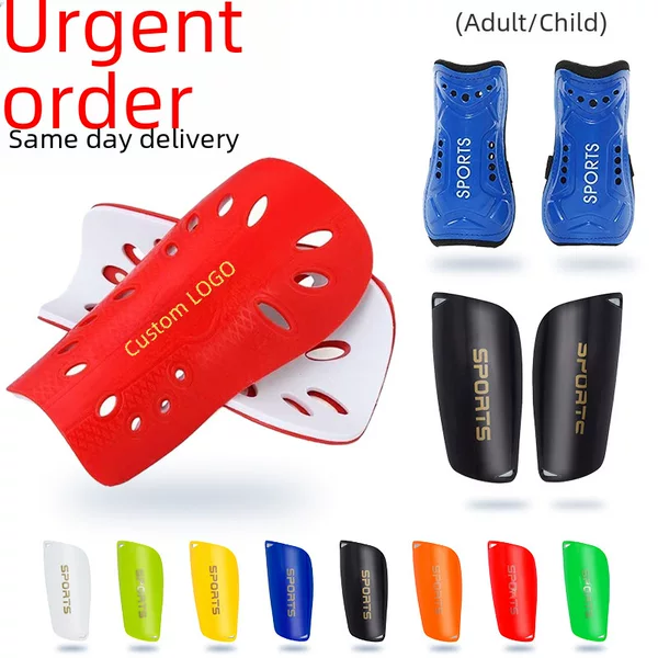 Cross-border Football Leggguard Shin Pieces Adult Children Same-style Strap Plate Sports Training Competition Protecting Equipment