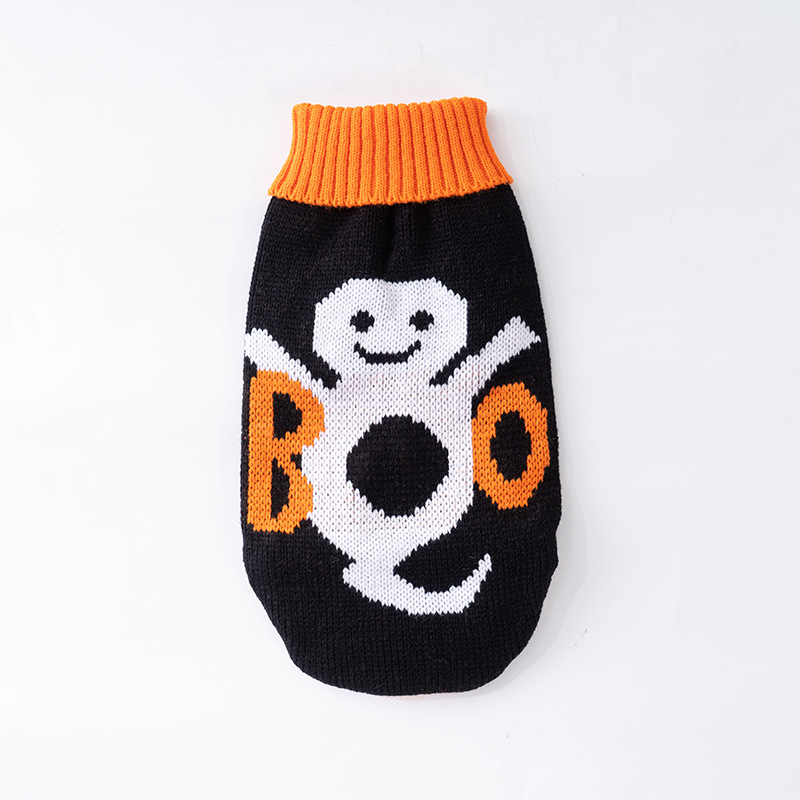 Hundekleidung Herbst und Winter Gestrickter Rollkragenpullover Warme Haustierkleidung Welpenpullover Weihnachten Hundepullover Großhandel