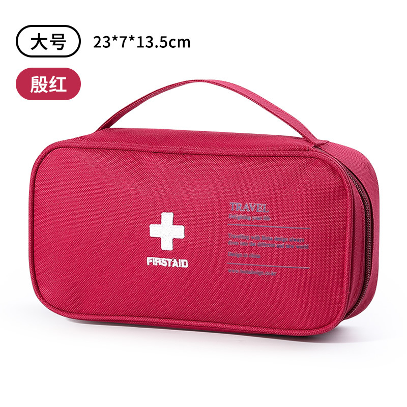 Bolsa portátil para guardar medicamentos, botiquín de primeros auxilios, caja de medicamentos, kit de salud escolar para prevención de epidemias, almacenamiento de viaje