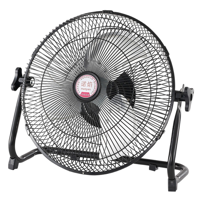 Solar Fan 12 Inch 14 Inch Household Outdoor Fishing Camping Large Wind Stall Portable Rechargeable Floor Fan