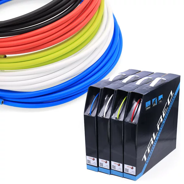 Trick mountain road folding bicycle transmission line 5mm brake wire tube boxed color brake wire shell